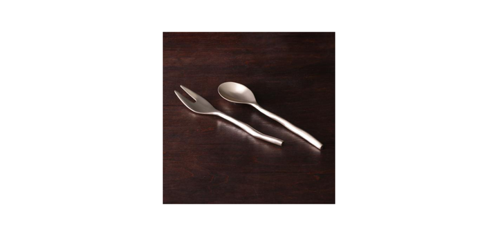 Sierra Modern Maia Salad Servers Gold