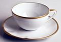 Simply Elegant Gold Tea Saucer