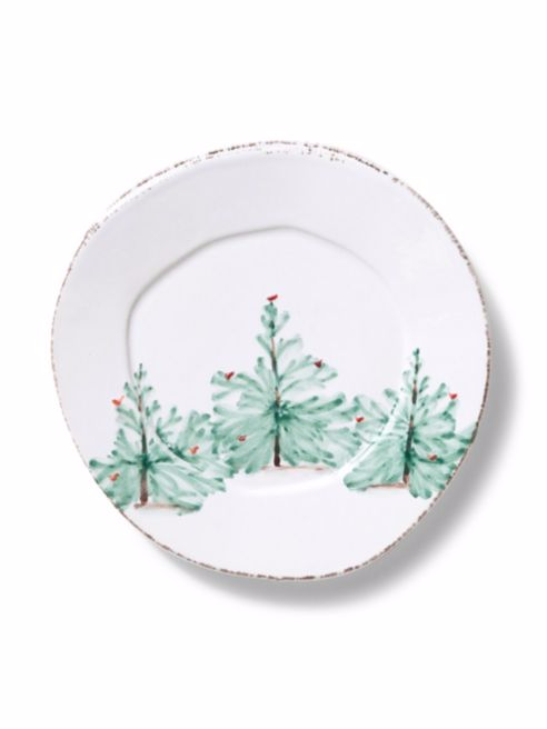 Lastra Holiday Salad Plate