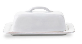 Puro Whitewash Butter Dish