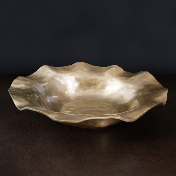 Sierra Modern Sarah Large Gold Bowl