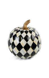 Courtly Harlequin Pumpkin Medium