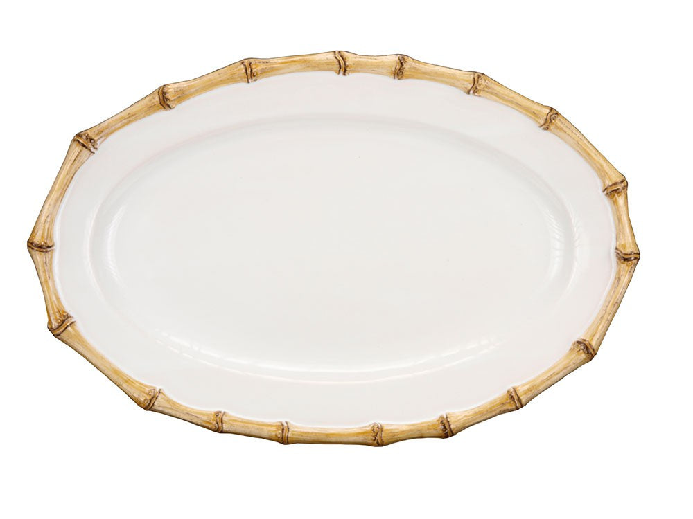 Classic Bamboo Medium Platter 16" Natural