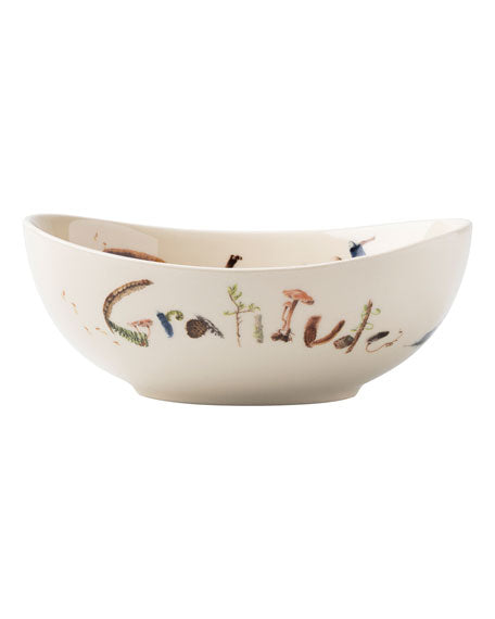 Forest Walk Love and Gratitude Bowl 7 inch