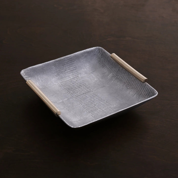 Sierra Modern Python Square Medium Bowl