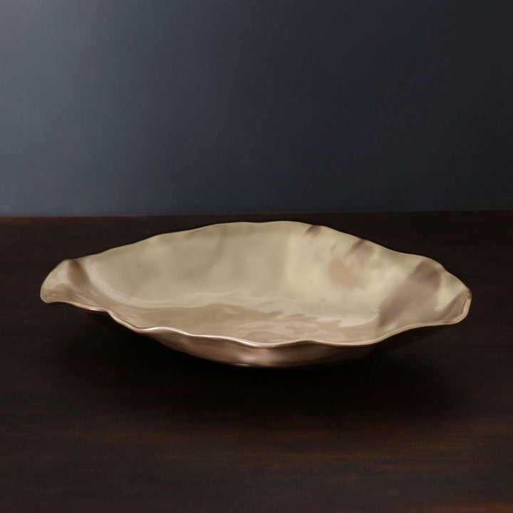 Sierra Modern Maia Medium Platter Gold