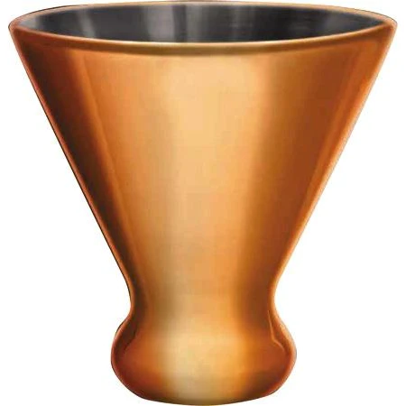 Copper Freezer Martini Glass